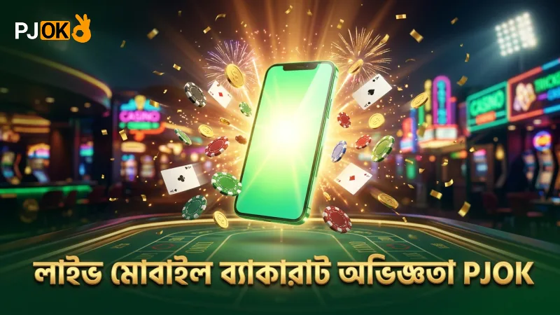 লাইভ মোবাইল ব্যাকারাটে সরাসরি ডিলারের টেবিলের অভিজ্ঞতা