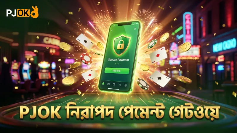 PJOK নিরাপদ পেমেন্ট গেটওয়ে দ্রুত পেআউট নিশ্চিত করে