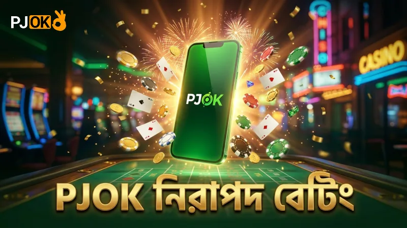 PJOK প্ল্যাটফর্মে নিরাপদ ও দায়িত্বশীল ক্রিকেট বেটিং।
