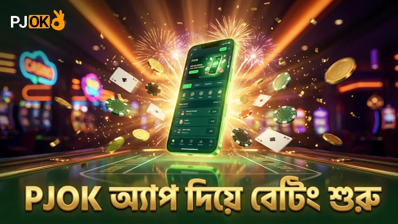 PJOK অ্যাপের মাধ্যমে দ্রুত ফুটবল বেটিং শুরু করা যায়।