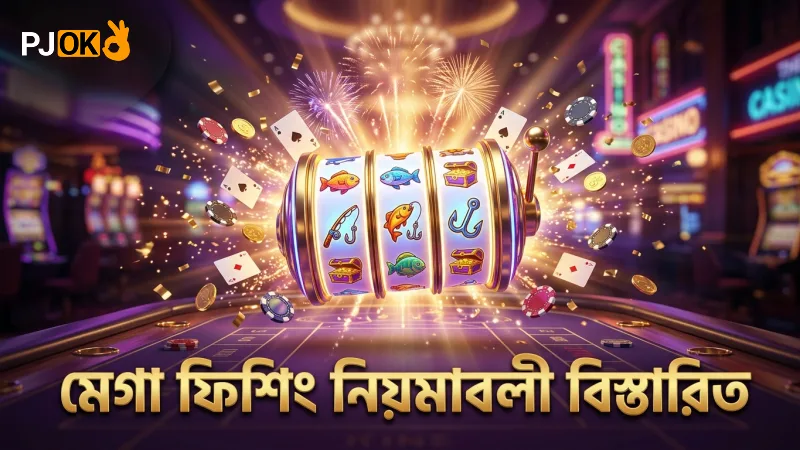 মেগা ফিশিং নিয়মাবলী ও খেলার ধাপ স্পষ্টভাবে বোঝায়