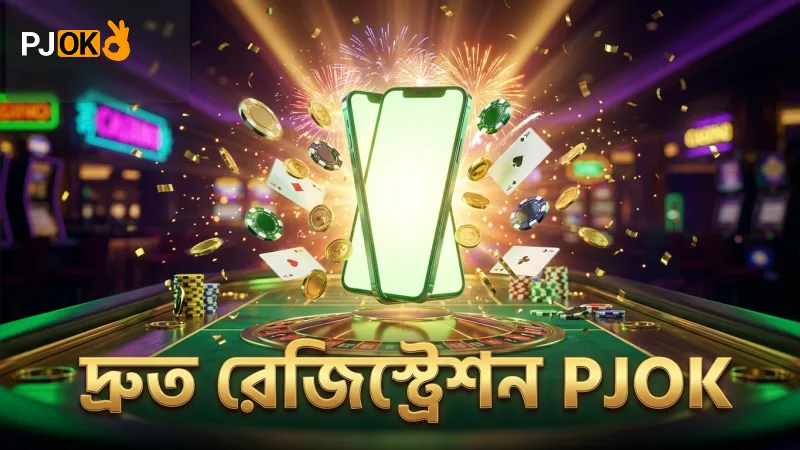 PJOK ক্যাসিনো রেজিস্ট্রেশন দ্রুত এবং সহজ করুন