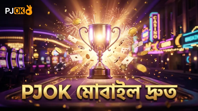 PJOK ক্যাসিনোর মোবাইল অভিজ্ঞতা দ্রুত গেমিং নিশ্চিত করে