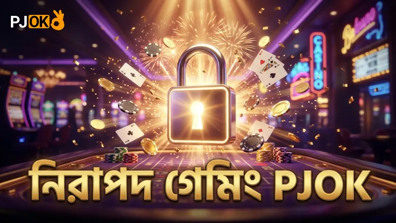 নিরাপত্তা ও দায়িত্বশীল গেমিং PJOK ক্যাসিনোর মূল ভিত্তি