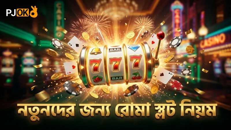 নতুন খেলোয়াড়দের জন্য রোমা স্লটের মৌলিক নিয়ম ও বেটিং পদ্ধতি।