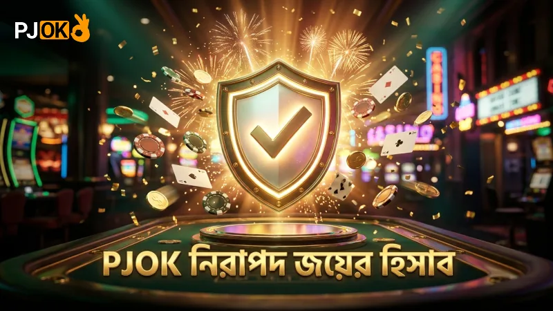PJOK প্ল্যাটফর্মে নিরাপদ ও সঠিক জয়ের হিসাব নিশ্চিত করা।