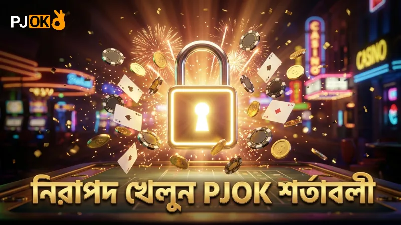 PJOK-এ শর্তাবলী মেনে নিরাপদ খেলার নিশ্চয়তা