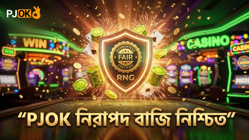 নিরাপদ বাজির জন্য PJOK-এর RNG নিরাপত্তা নিশ্চিত করে